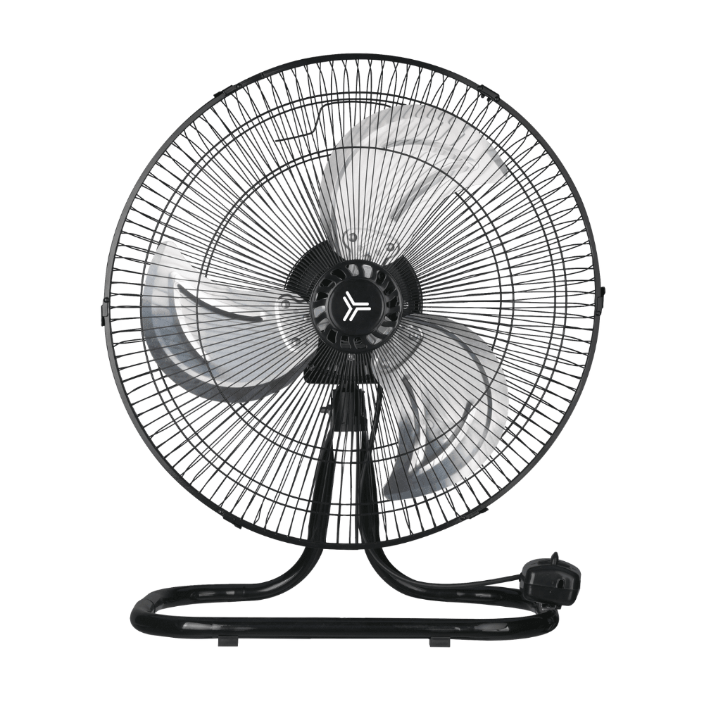 Ventilador Decorativo - MASTERFAN X3 TURBO 18"- Negro - 3 Aspas - 3 Formas Diferentes - X3 TURBO 18" - Masterfan - NOGAL BEAT - Ventilador Decorativo
