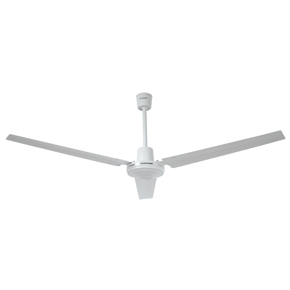 Ventilador Industrial de Techo para Restaurantes - MASTERFAN PROMETHEUS 56 - Blanco - 3 Aspas Áreas Grandes - PROMETHEUS 56 - Masterfan - NOGAL BEAT - Ventilador Industrial