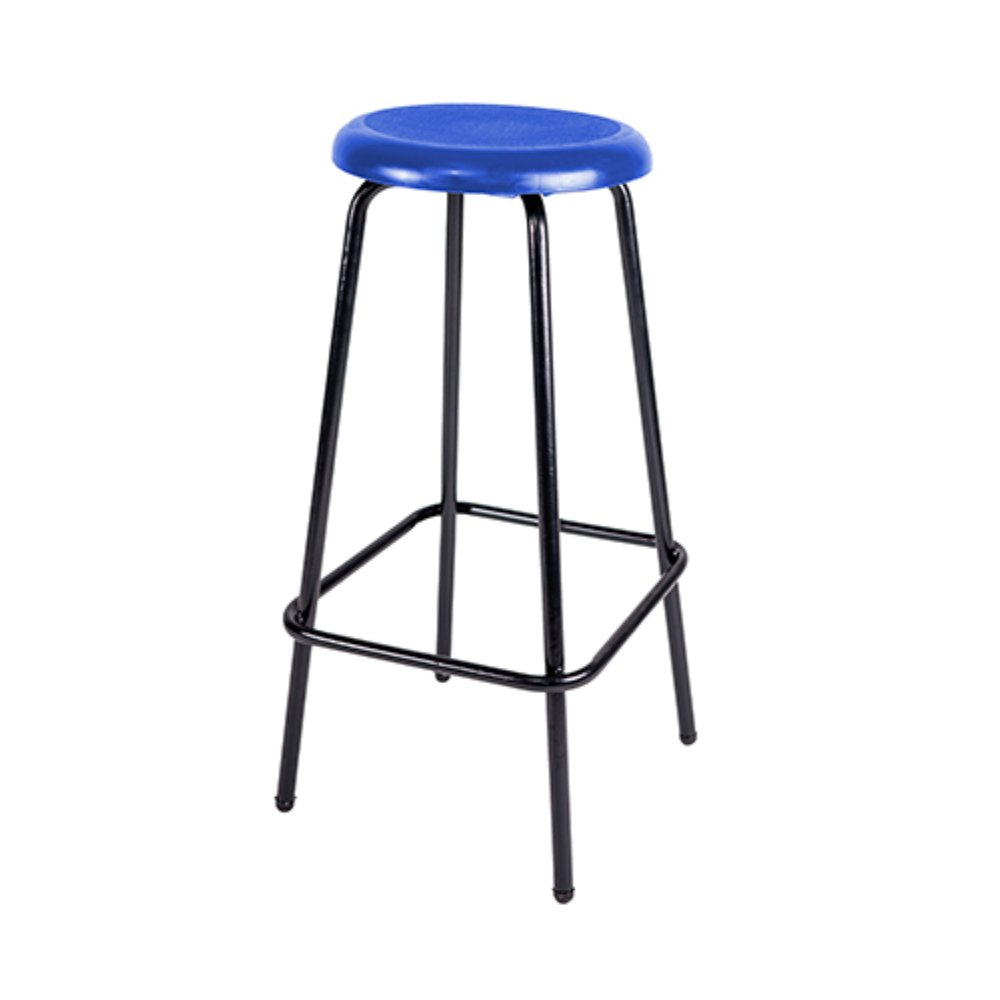 BANCO OFFIHO ARNE OHV-121 | Banco Visitante Barra | Alto | Base 4 Puntas | Varios Colores | Polipropileno | Interior