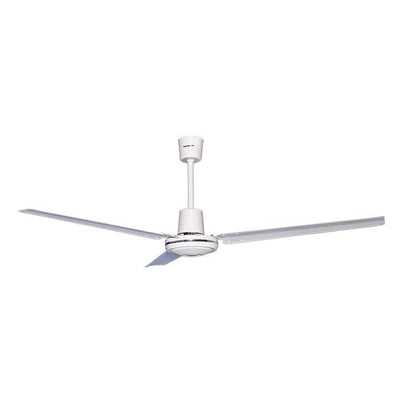 Ventilador Industrial de Techo para Salas de Espera - MASTERFAN PROMETHEUS 56-3P - Blanco - 3 Aspas Áreas Grandes Ventiladores Industriales Circulación de Aire Ventilación Industrial Sistemas de Ventilación Ruido de Ventiladores Aire Fresco Ventilación Industrial Ventilación Comercial Ventiladores de Techo Ventiladores de Pie Ventiladores de Conducto Calidad del Aire Interior Naves Industriales y Fábricas Almacenes y Centros de Distribución Talleres y Fábricas de Procesamiento Centros Comerciales y Grandes