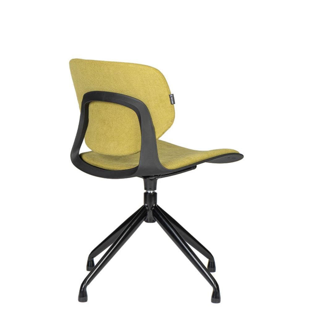 Bratti Silla VELA SPIDER Polipropileno - VELA SPIDER Asiento tapizado Addison - Bratti - NOGAL BEAT -
