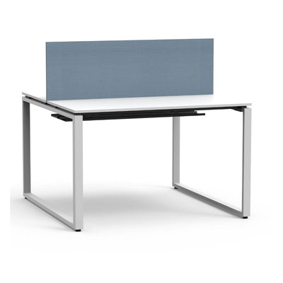 ESTACION DOUBLE SIDED BENCHING VITTA COLIN VTBDS | Estación Double Benching | Acero Melamina | Variedad de medidas | Interior - VTBDS-120 - Colin - NOGAL BEAT - Estación Ambientada, Ambientada