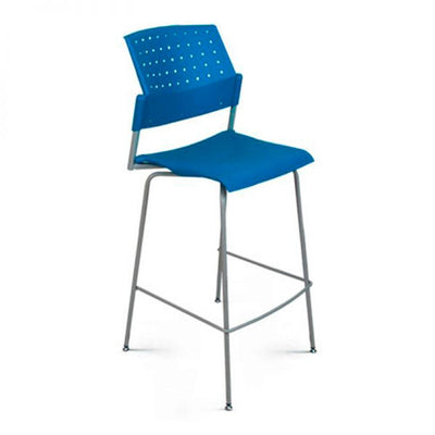 LABENZE REPLAY 107-00214 | Banco Alto para Zona de Comida Restaurante Restaurantes Bar | 75 cm | Varios Colores | Polipropileno | Uso Comercial | Interior - 107-00214 - Labenze - NOGAL BEAT - Bancos