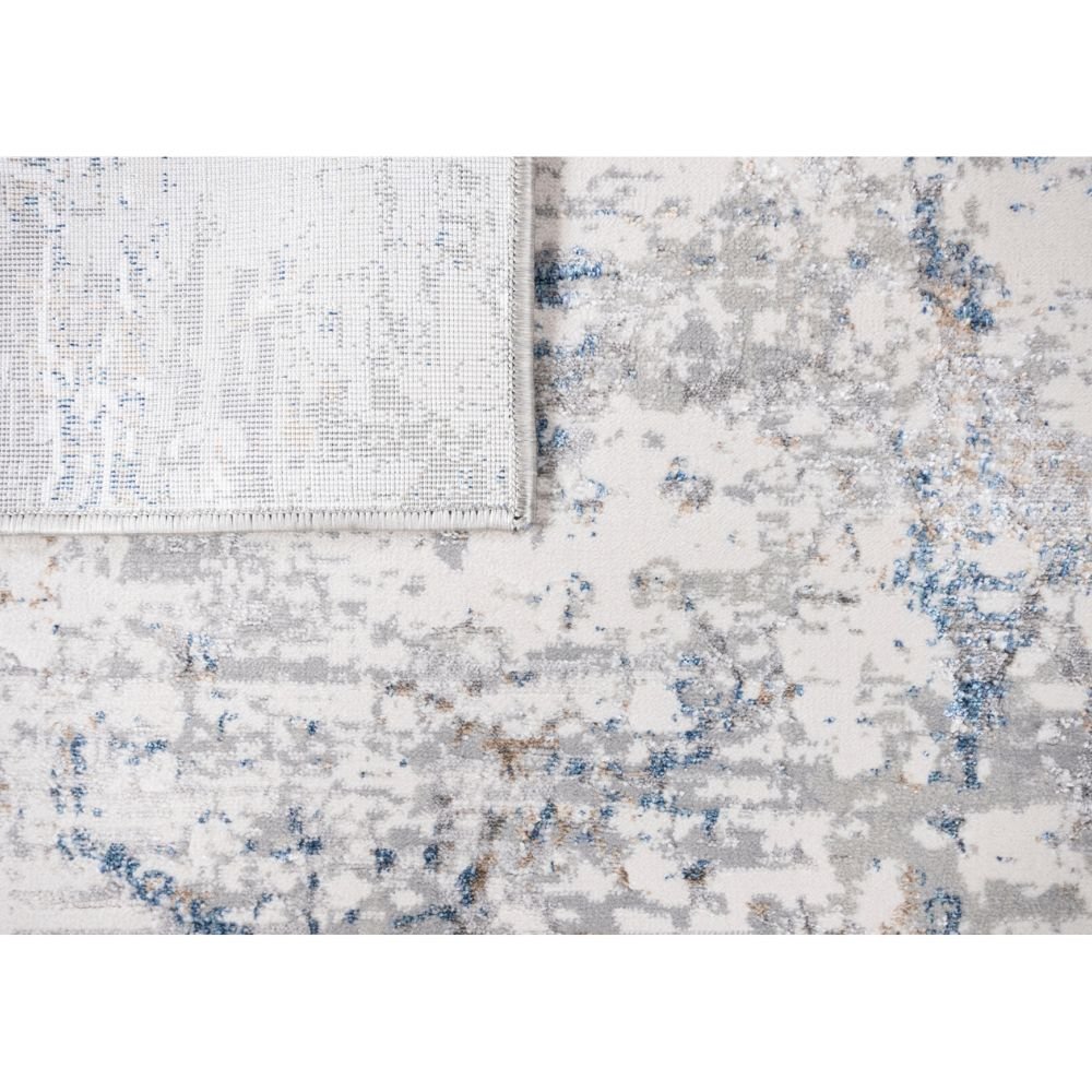 LAVIN ADARA T2255 | Tapete Decorativo para Casa Oficina | Varias Medidas | Rectangular | Crema Azul | Interior - T2255-60 x 90 - LAVIN - NOGAL BEAT -