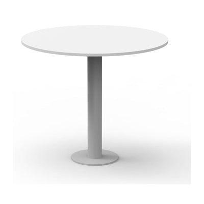 MESA DE TRABAJO COLIN BTT-MT | Mesa de Trabajo | Estructura Pedestal | Plato Lámina Acero | Pintura Epóxica | Melamina Cristal | Varias Medidas | Interior - BTT-MT090 - Colin - NOGAL BEAT - Mesas