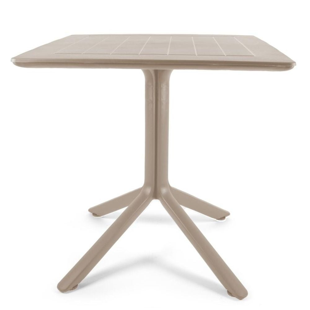 Mesa Ocasional para Cafetería Terraza | Base 4 Puntas | Varios Colores | Resistente a Rayos UV | Interior Cafeteria Restaurante Mesa Desayunador Zona de Comida Hotel MESA OFFIHO VENICE OHM-7155