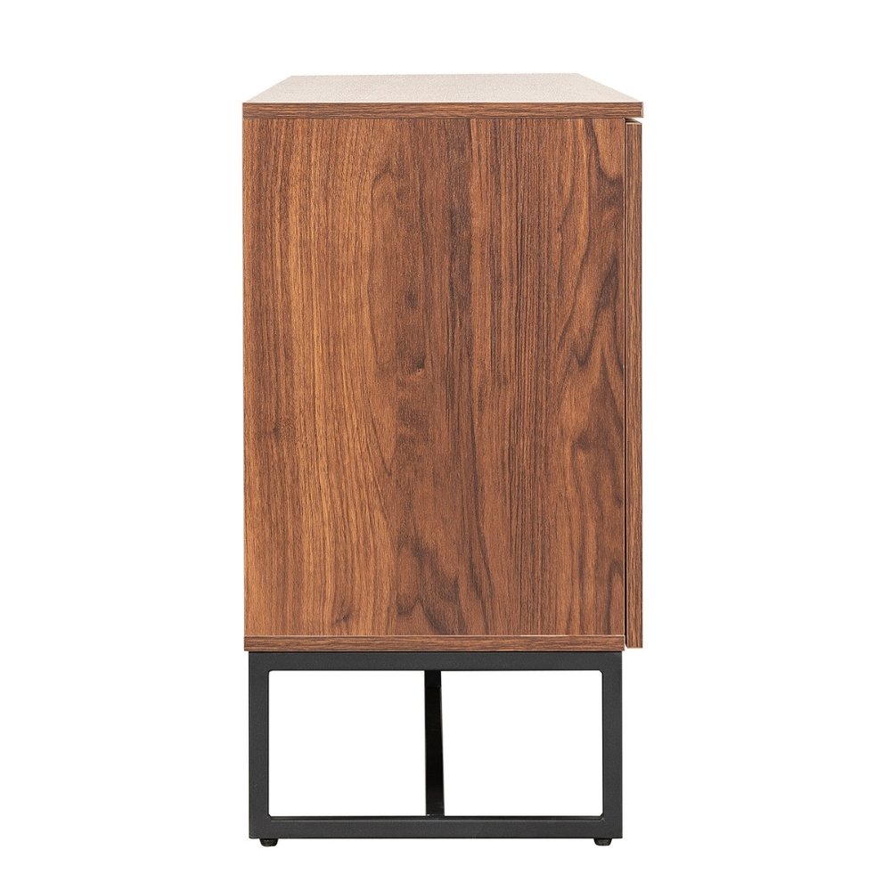 Nogal Beat Akumal Rattan Credenza - CRED0903546 - Mundo In - NOGAL BEAT -