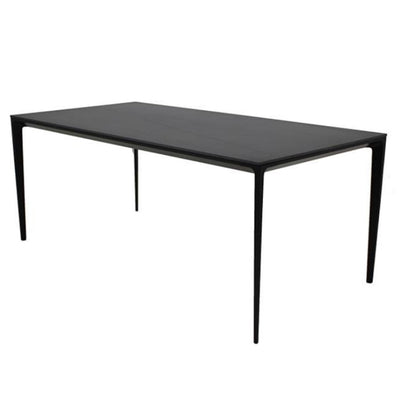 NOGAL BEAT AUSTRIA | Mesa Comedor Sala Reuniones | Rectangular | 180 x 90 - MESA AUSTRIA - MDO - NOGAL BEAT -