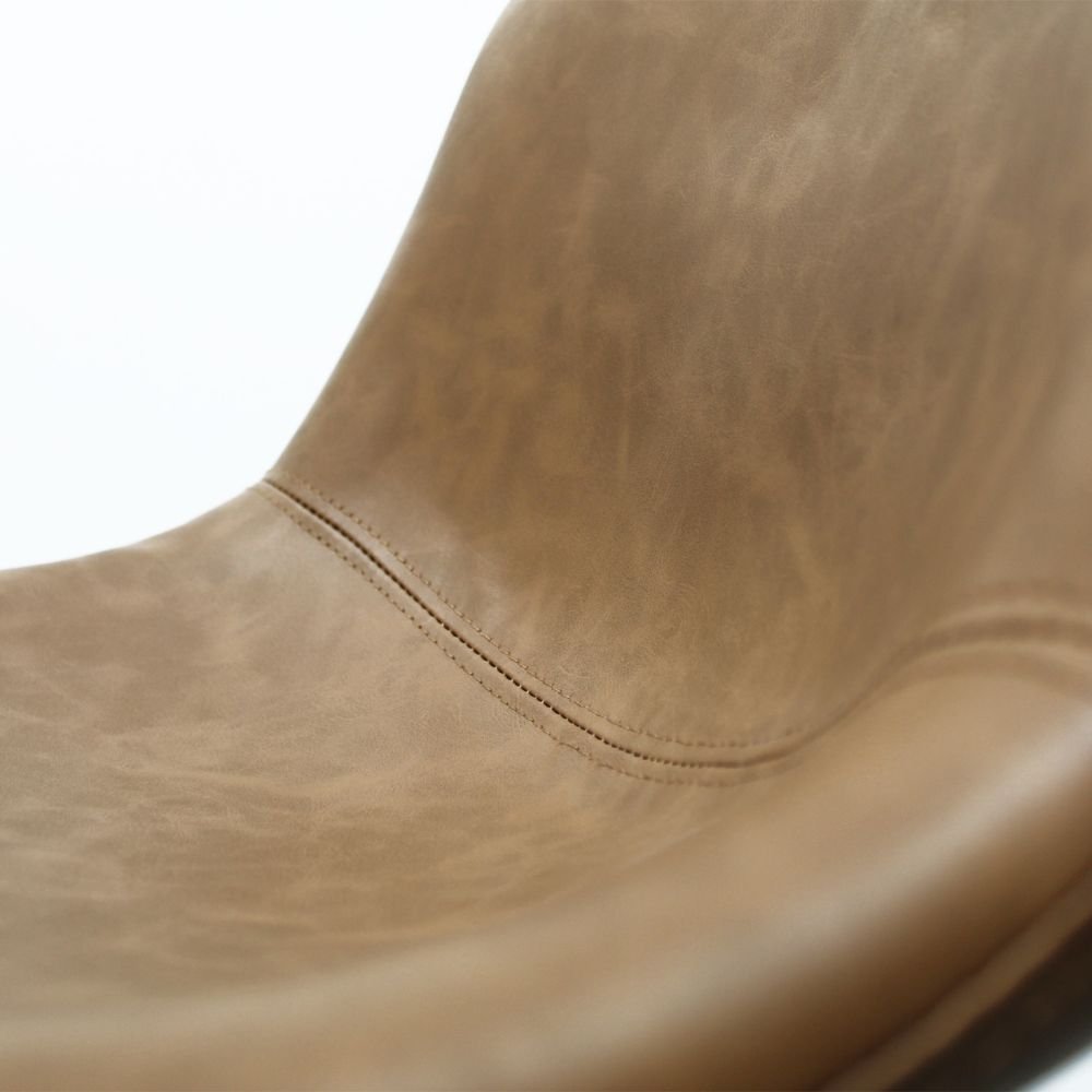 Nogal Beat Gerona Banco Alto Tapizado Vinil Base Metal Uso Interior Barra Alta Bar Restaurante - BANC0903739 - Mundo In - NOGAL BEAT - Bancos