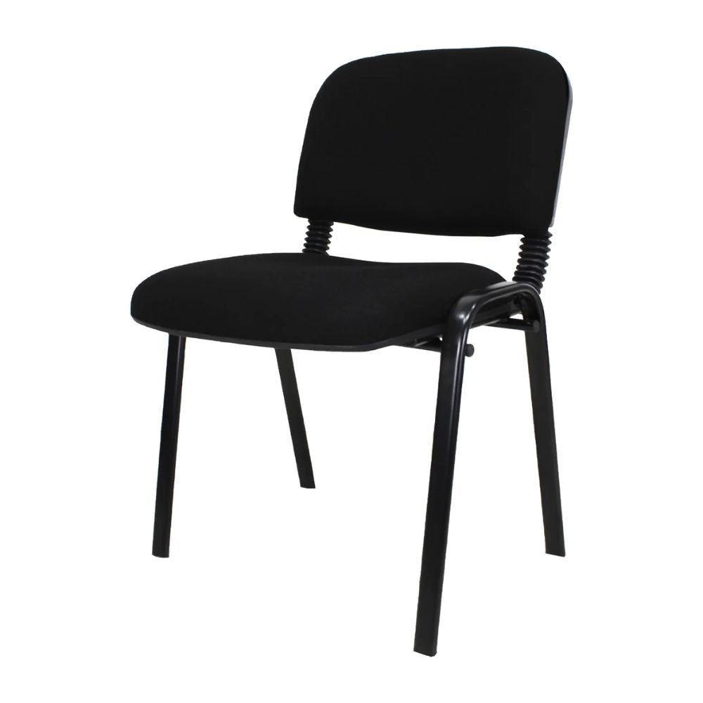 Silla técnica PU negra - 5 tacos - altura de silla 53 - 78 cm