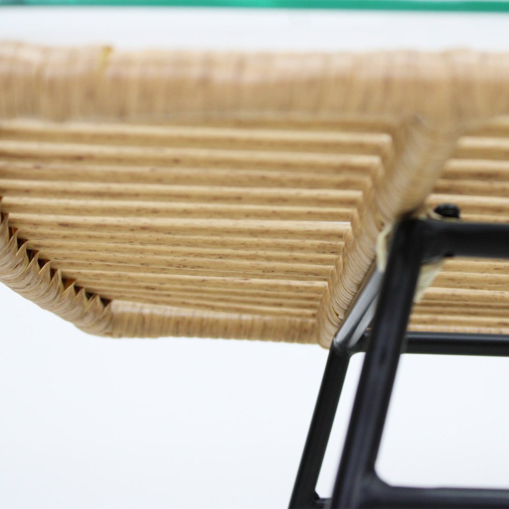 NOGAL BEAT MESA DE CENTRO EXTERIOR TOBAGO | Mesa Centro para Jardin Terraza Exterior | Rattan Sintetico | Rectangular | Interior + Exterior - MESA0904160 - Mundo In - NOGAL BEAT -