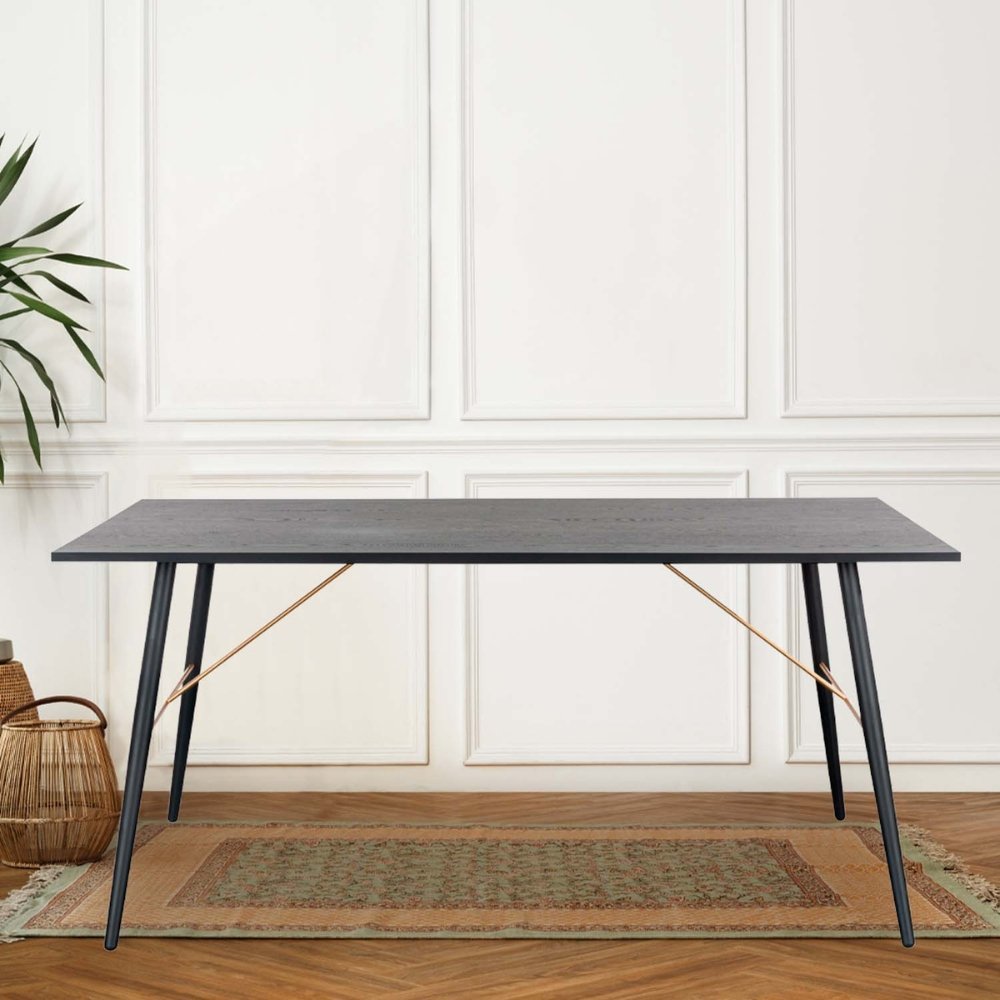 Nogal Beat Mesa de Comedor Luxo 160x90 - MESA0903534 - Mundo In - NOGAL BEAT -