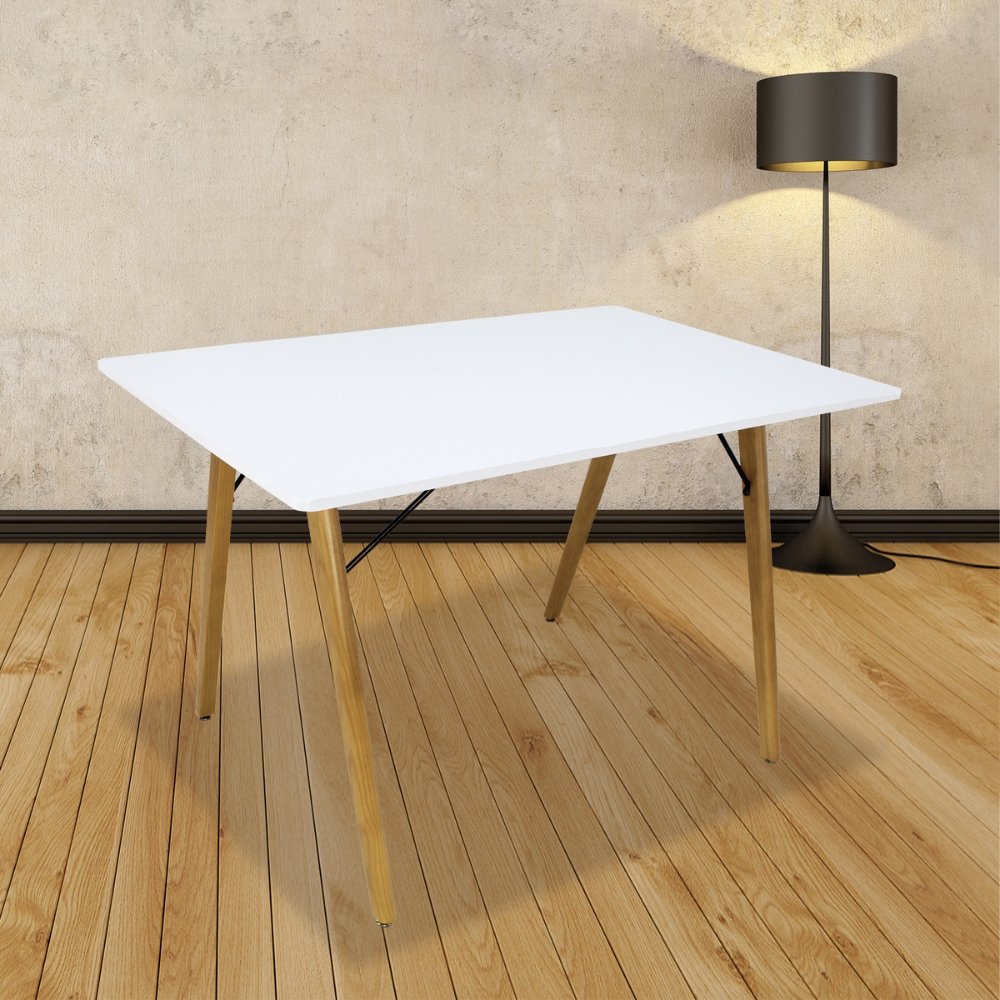 Nogal Beat Mesa Frankfurt Rectagunlar 120x70 - MESA0641594 - Mundo In - NOGAL BEAT -