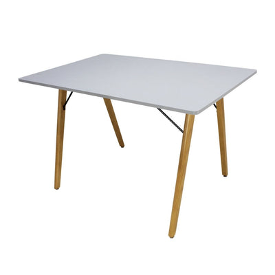 Nogal Beat Mesa Frankfurt Rectagunlar 120x70 - MESA0641594 - Mundo In - NOGAL BEAT -