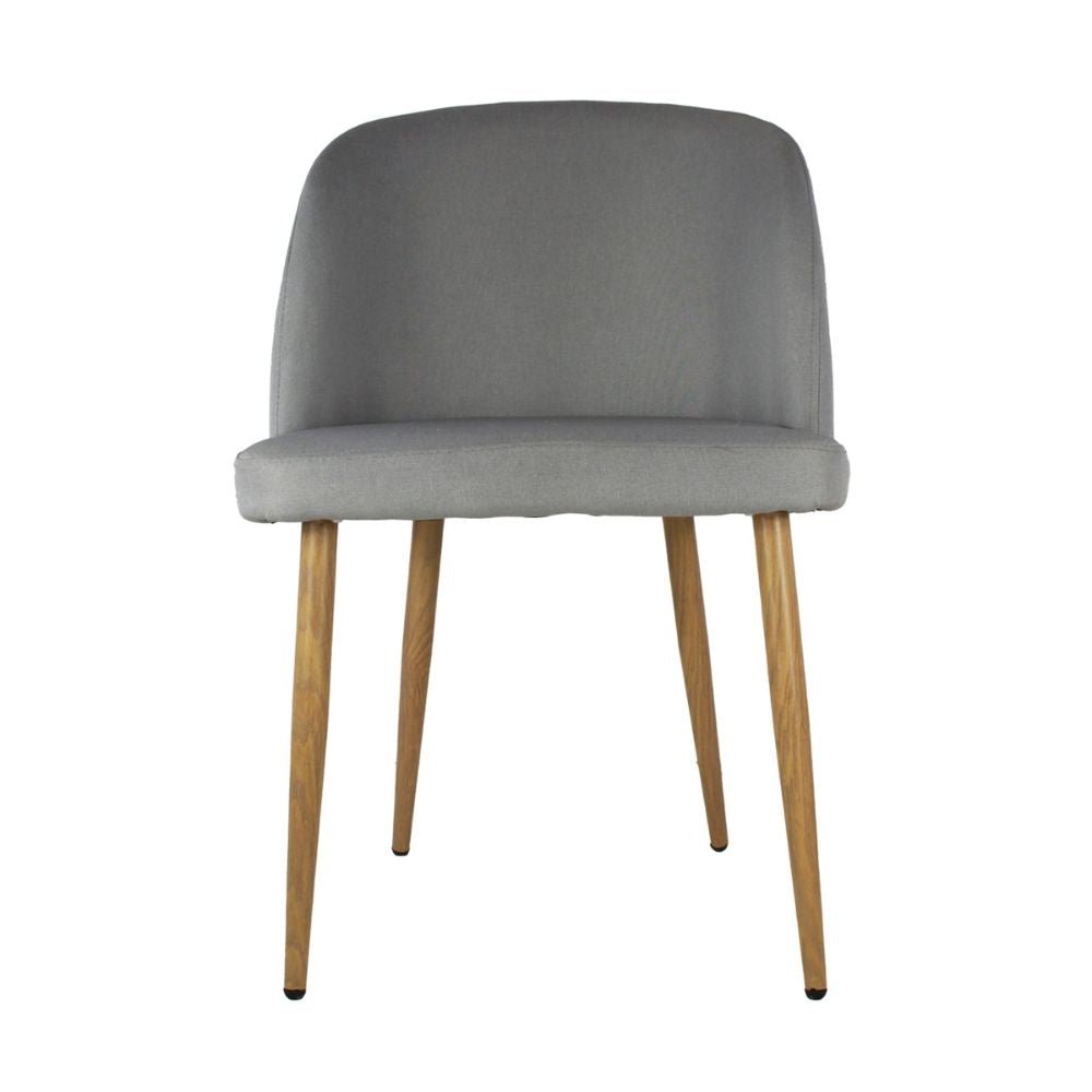 SILLA KINGSTRONG MOB-055 LUCCA LINO SILL2242340 | Silla Ocasional Comedor Cocina Bistró | Base 4 Puntas de Madera | Tapizado Tela | Interior | Vestíbulo Uso Interior Departamento Cuarto Apartamento Alojamiento Estudio Decoración Interiores Casa Habitación Comedor