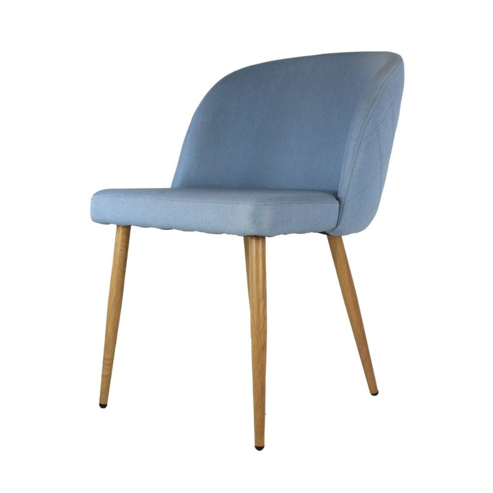 SILLA KINGSTRONG MOB-055 LUCCA LINO SILL2242340 | Silla Ocasional Comedor Cocina Bistró | Base 4 Puntas de Madera | Tapizado Tela | Interior | Vestíbulo Uso Interior Departamento Cuarto Apartamento Alojamiento Estudio Decoración Interiores Casa Habitación Comedor