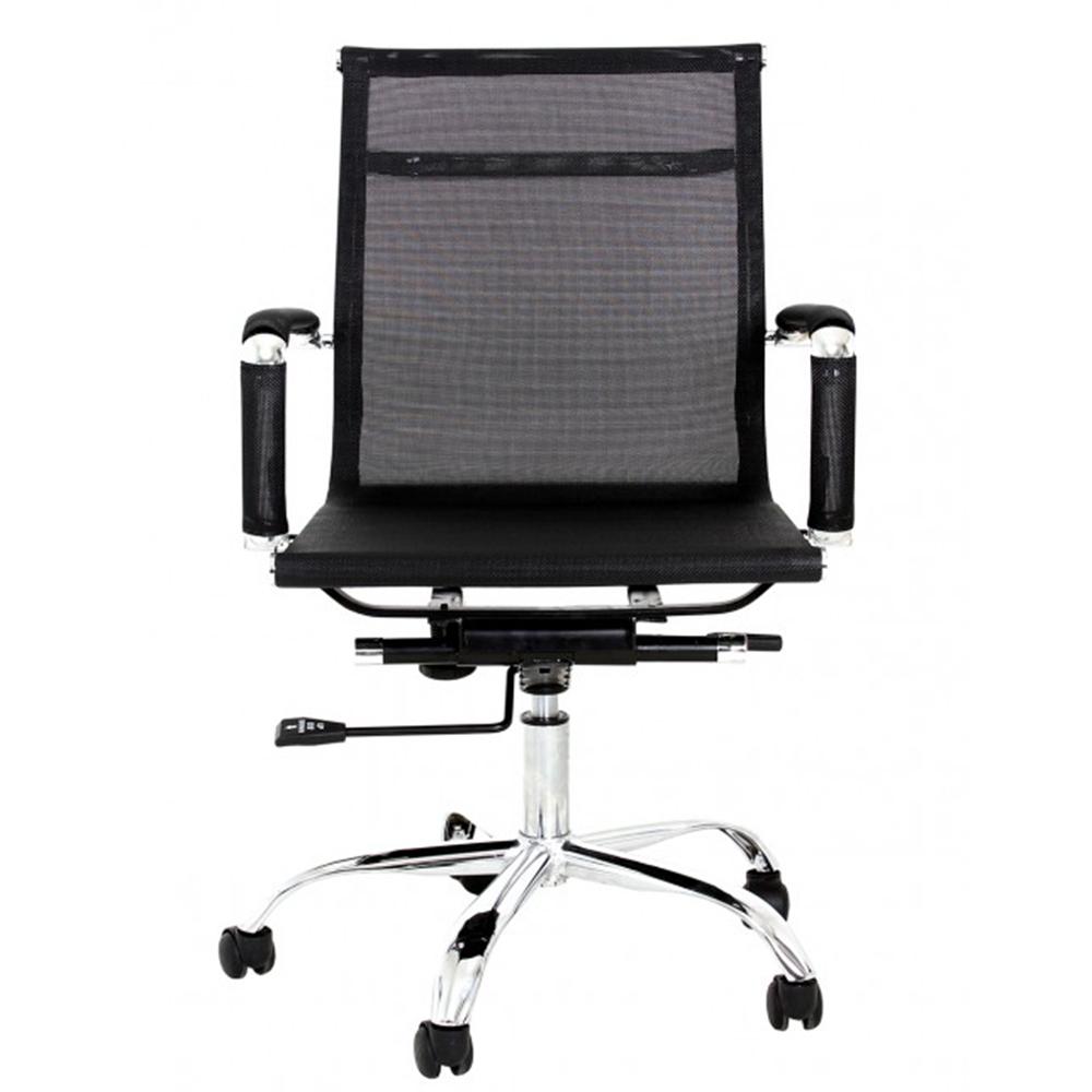 Nogal Beat Silla Cádiz Eco Malla Oficina Operativa Respaldo Bajo Interior - CÁDIZ MALLA RESPALDO BAJO ECO - MDO - NOGAL BEAT - Sillas