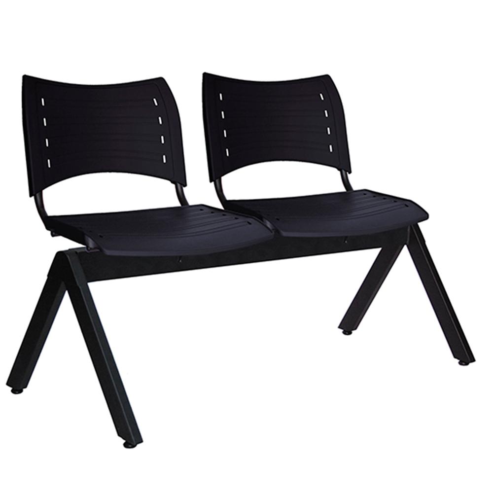 Offiho Banca Innova Ohr-2700-2P Visita Polipropileno Base Acero Uso Interior - OHR-2700-2P - OFFIHO - NOGAL BEAT - Banca