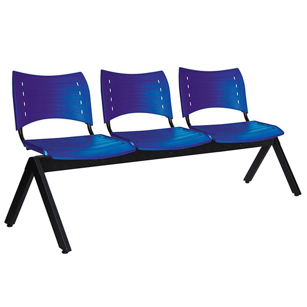 Offiho Banca Innova Ohr-2700-3P Visita Polipropileno Base Acero Uso Interior - OHR-2700-3P - OFFIHO - NOGAL BEAT - Banca