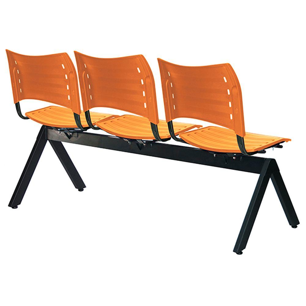 Offiho Banca Innova Ohr-2700-3P Visita Polipropileno Base Acero Uso Interior - OHR-2700-3P - OFFIHO - NOGAL BEAT - Banca