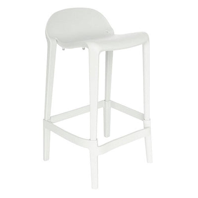 BANCO OFFIHO JOYOUS OHV-82 | Banco Diseño Ergonómico Barra Desayunador | Sin Brazos | Polipropileno | Interior | Resistente Intemperie Rayos UV Ambiente Salino Restaurante Bar Cafetería Colorido s Plástico Terraza