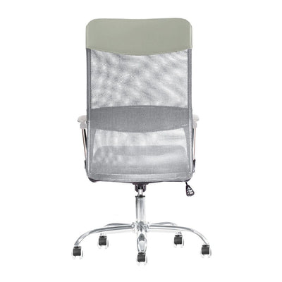 Offiho Silla Economalla Blanco Operativa Malla Blanca Base Estrella Rodajas Uso Interior - Economalla Blanco - OFFIHO - NOGAL BEAT - Sillas