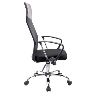 Offiho Silla Economalla Negro Operativa Malla Negra Asiento Tela Microespacial Base Estrella Con Rodajas Uso Interior - Economalla Negro - OFFIHO - NOGAL BEAT - Silla para oficina