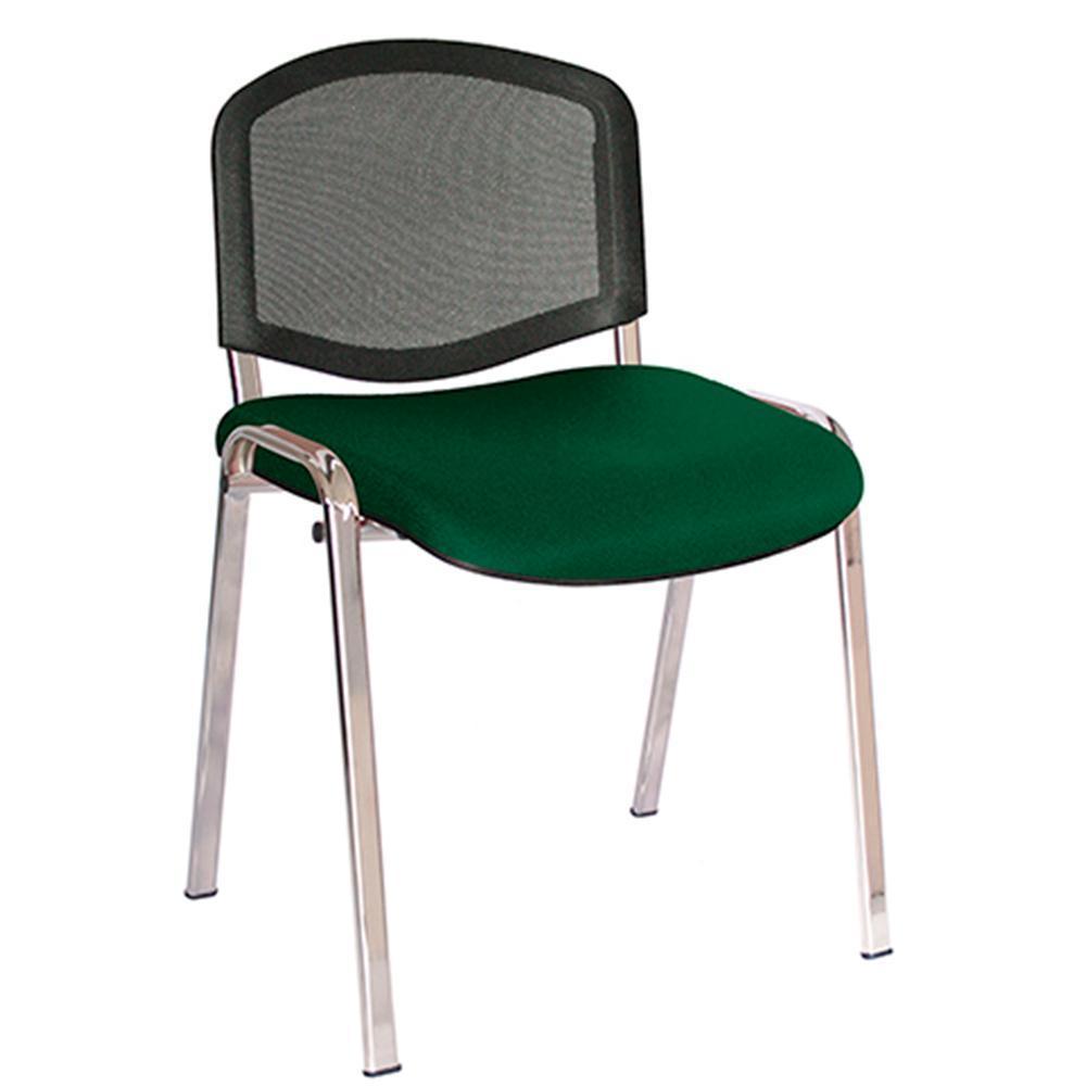 Offiho Silla Ellitico Net Ohv-2400Cr Acero Tubular Ovalado para Conferencias - OFFIHO - NOGAL BEAT - Sillas