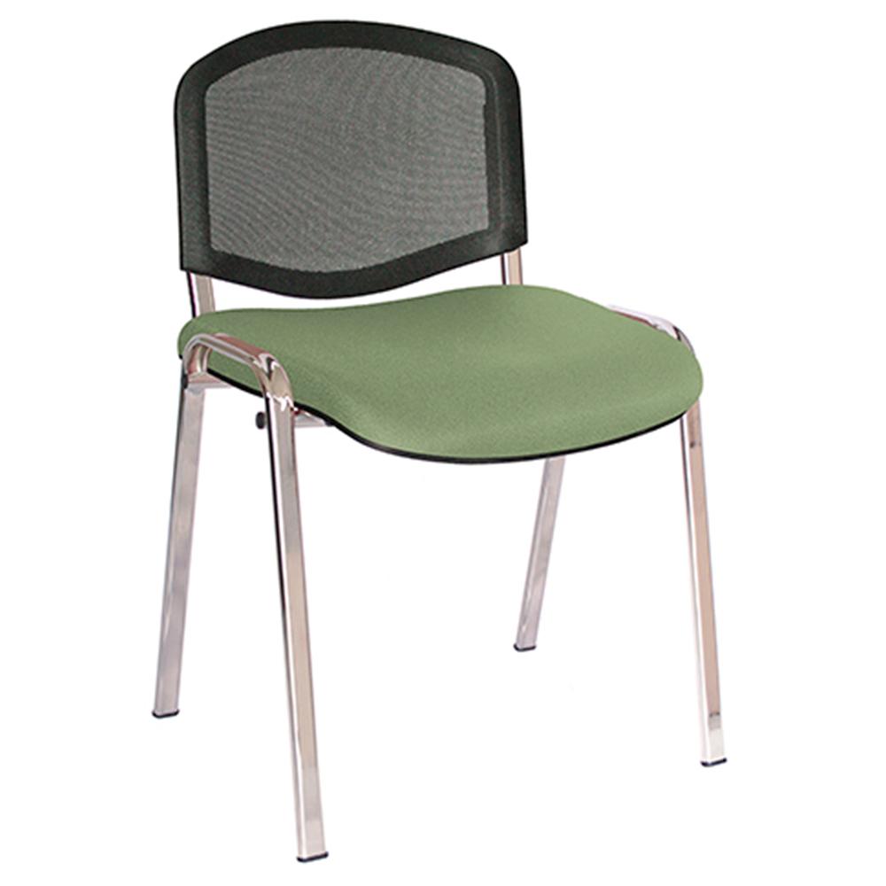 Offiho Silla Ellitico Net Ohv-2400Cr Acero Tubular Ovalado para Conferencias - OFFIHO - NOGAL BEAT - Sillas