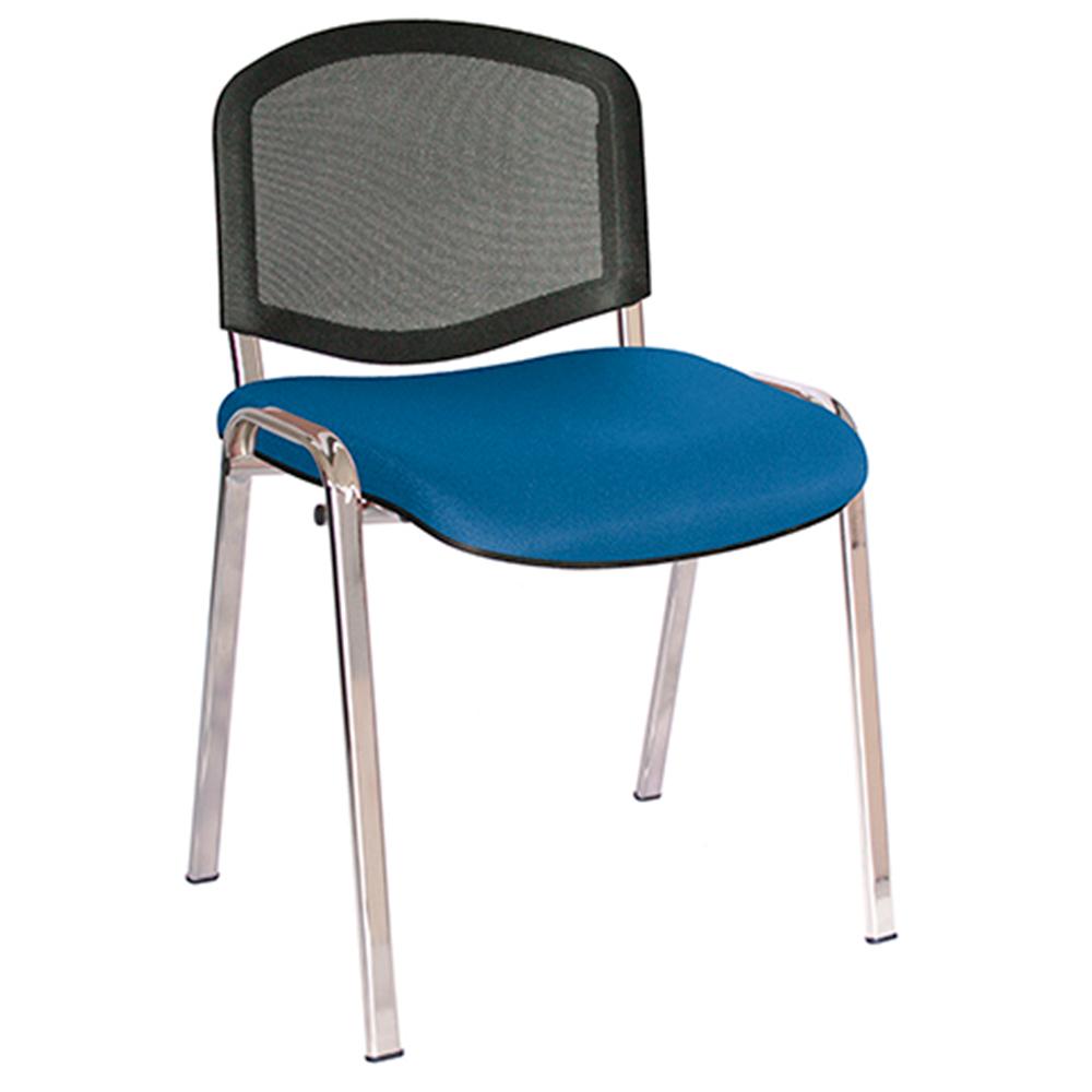 Offiho Silla Ellitico Net Ohv-2400Cr Acero Tubular Ovalado para Conferencias - OFFIHO - NOGAL BEAT - Sillas