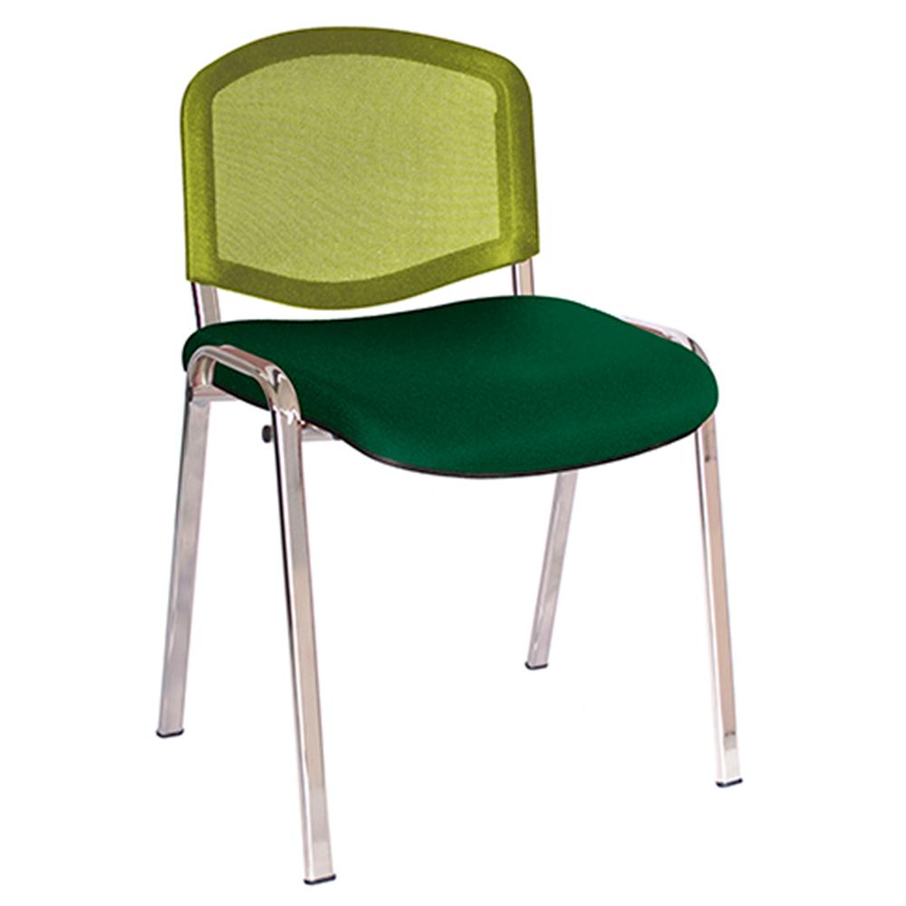 Offiho Silla Ellitico Net Ohv-2400Cr Acero Tubular Ovalado para Conferencias - OFFIHO - NOGAL BEAT - Sillas