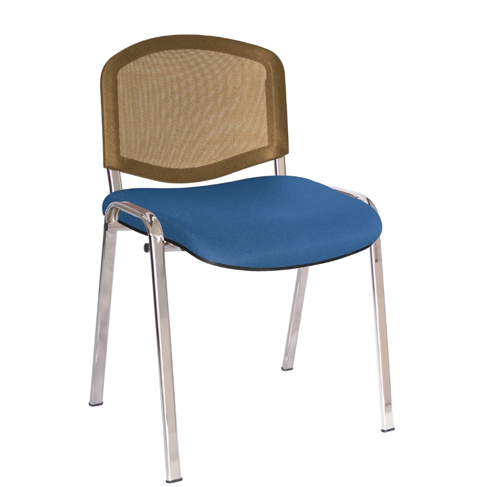 Offiho Silla Ellitico Net Ohv-2400Cr Acero Tubular Ovalado para Conferencias - OHV-2400CR - OFFIHO - NOGAL BEAT - Sillas