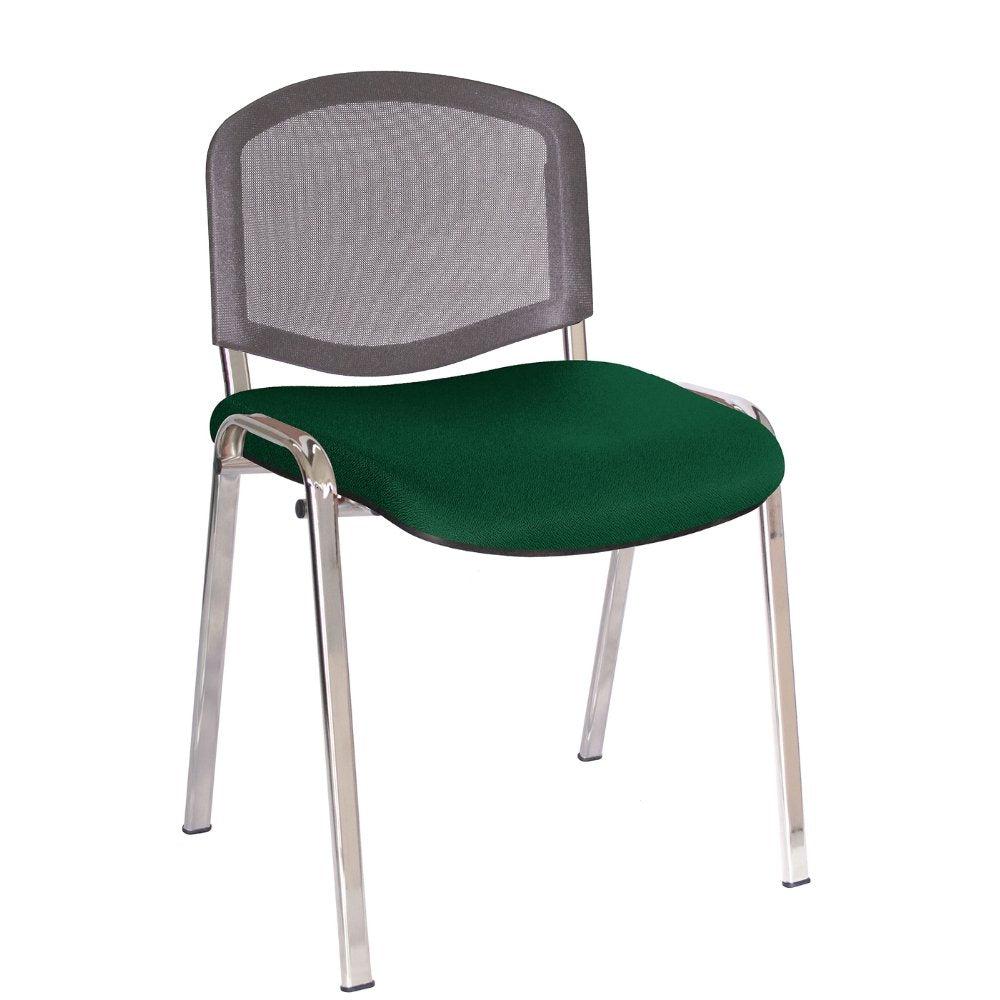 Offiho Silla Ellitico Net Ohv-2400Cr Acero Tubular Ovalado para Conferencias - OFFIHO - NOGAL BEAT - Sillas