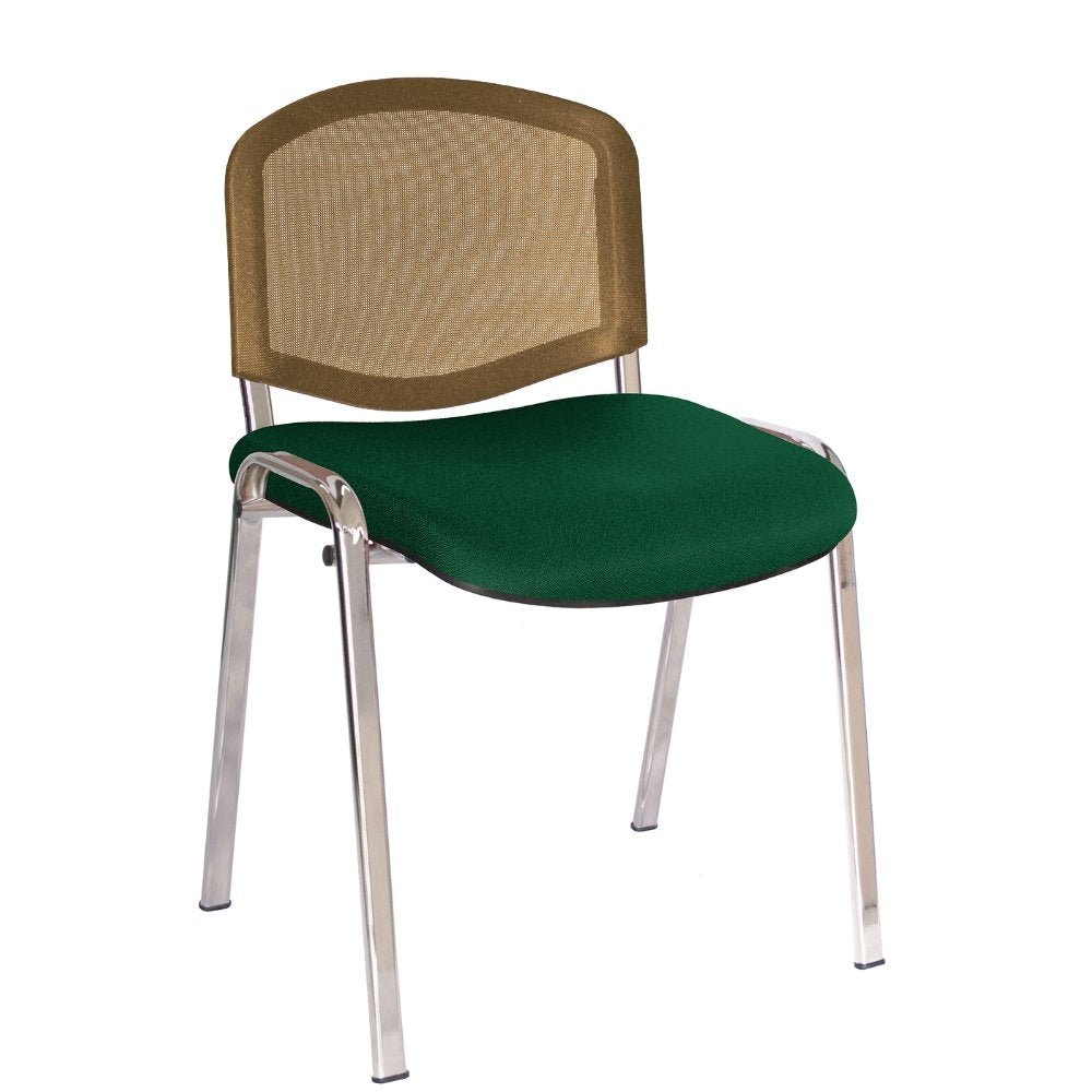 Offiho Silla Ellitico Net Ohv-2400Cr Acero Tubular Ovalado para Conferencias - OHV-2400CR - OFFIHO - NOGAL BEAT - Sillas