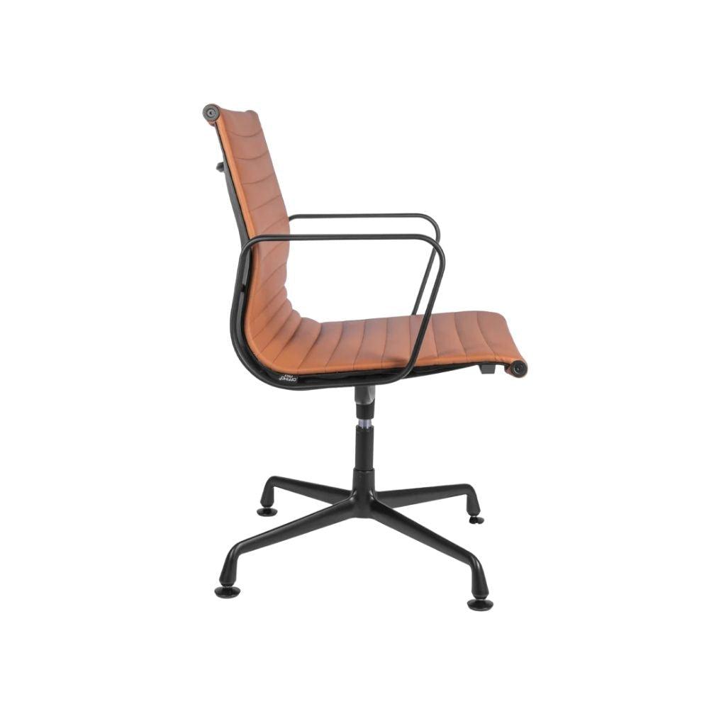 Offiho Silla Goetz Ohv-209 Ejecutiva Tapiz Base Estrella Cuadrilatero Uso Interior - OHV-209 - OFFIHO - NOGAL BEAT - Sillas