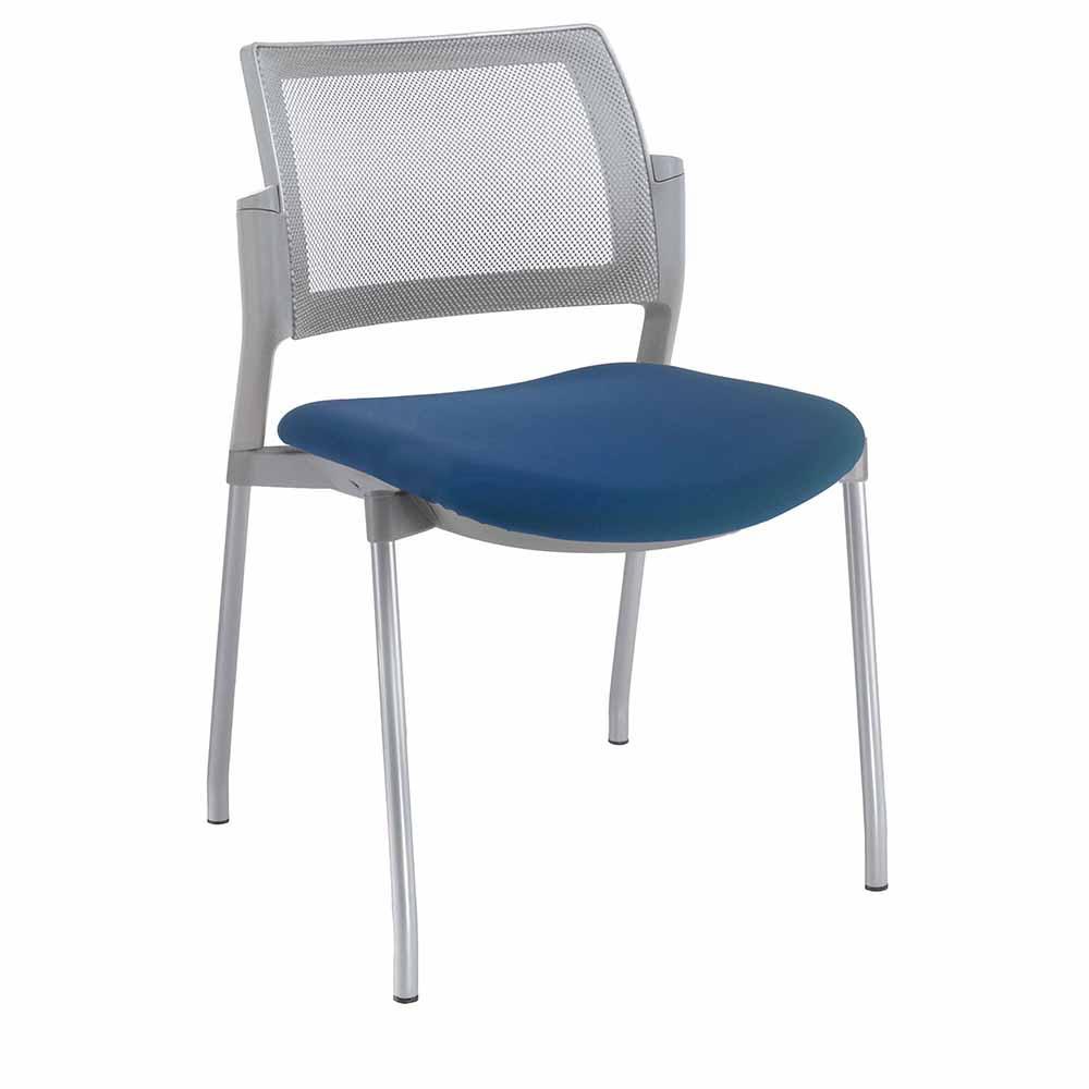 Offiho Silla Kyos Ohv-365 Visita Asiento Acojinado Respaldo En Malla Ergonomica - OHV-365 - OFFIHO - NOGAL BEAT - Sillas