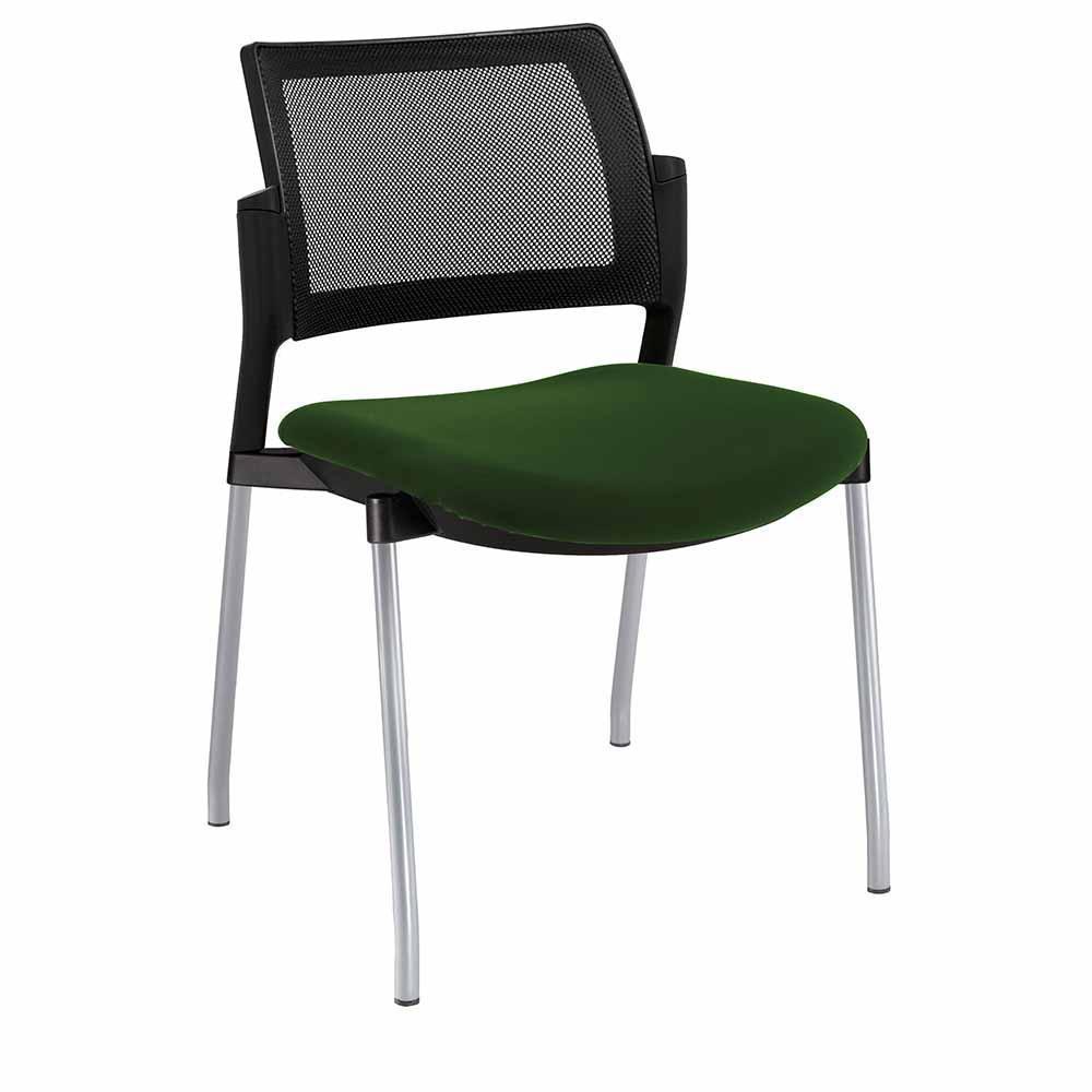 Offiho Silla Kyos Ohv-365 Visita Asiento Acojinado Respaldo En Malla Ergonomica - OHV-365 - OFFIHO - NOGAL BEAT - Sillas