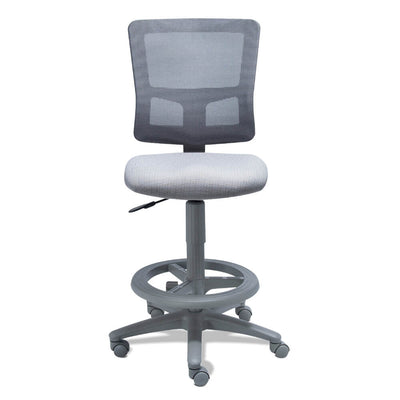 Requiez Silla Operativa Quadra Version Banco Alto RS-680/45GR Base Estrella Nylon - RS-680/45GR - Requiez - NOGAL BEAT - Silla para oficina