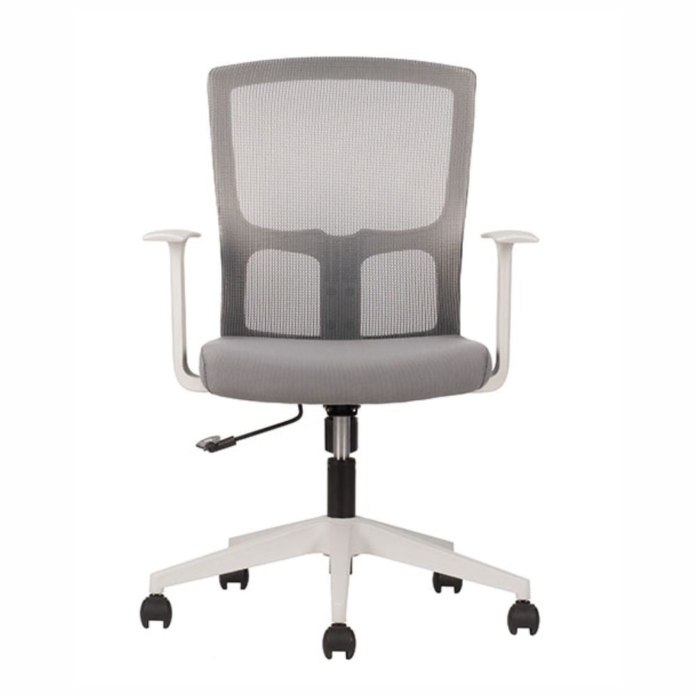 Silla De Oficina Operativa - TECHNO CLICK - Varios Colores - Respaldo y Asiento Tapizado - CLICK Negro - Techno - NOGAL BEAT -