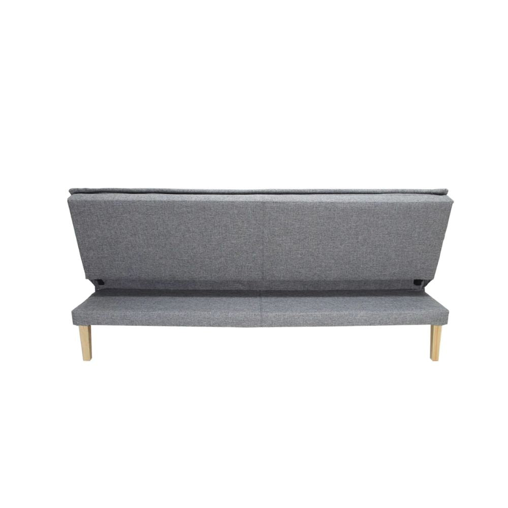 SOFA CAMA NOGAL BEAT CONFI | Sofá Cama Diseño Moderno Hotel | 2 Cojines | Tapizado | Interior - RECA0114103 - Mundo In - NOGAL BEAT - Sofá