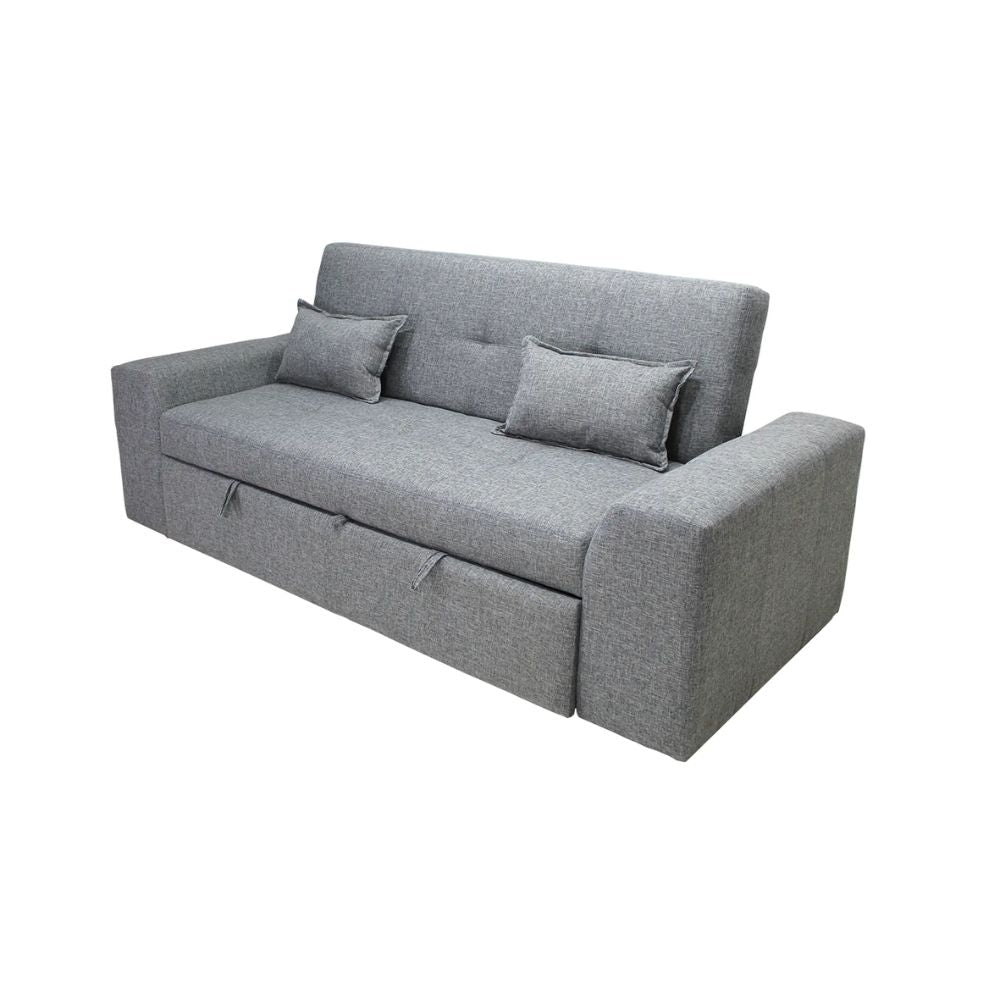 SOFA CAMA NOGAL KINGSTRONG SALA0324345 | Sofá Cama Hotel | 2 Cojines | Tapizado | Interior - SALA0324345 - Mundo In - NOGAL BEAT - Sofá