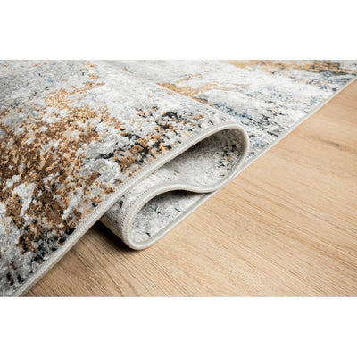 TAPETE LAVIN AMALFI T2287 | Tapete Decorativo Decoración Hotel Habitación | Tono Crema Gris Oro | Varias Medidas | Rectangular | Interior - T2287-160 X230 - LAVIN - NOGAL BEAT - Tapetes