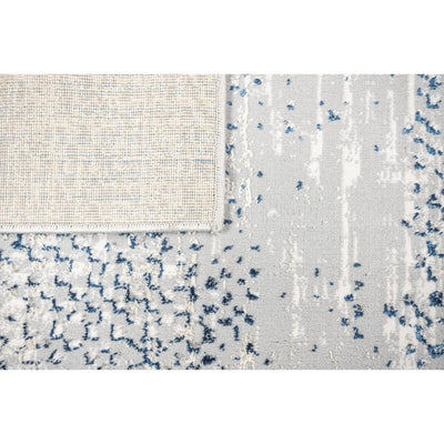 TAPETE LAVIN DENIZ U7014 | Tapete Decorativo para Recepción Hotel Hogar Departamento Sala | GRIS CREMA AZUL | Varias Medidas | Rectangular | Interior - U7014-60 x 90 - LAVIN - NOGAL BEAT - Tapetes