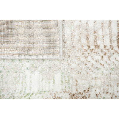 TAPETE LAVIN DENIZ U7016 | Tapete Decorativo para Recepción Hotel Hogar Departamento Sala | CREMA VERDE | Varias Medidas | Rectangular | Interior - U7016-60 x 90 - LAVIN - NOGAL BEAT - Tapetes