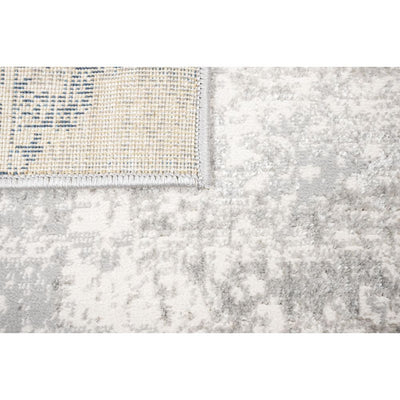 TAPETE LAVIN DENIZ U7017 | Tapete Decorativo para Recepción Hotel Hogar Departamento Sala | GRIS CREMA AZUL | Varias Medidas | Rectangular | Interior - U7017-60 x 90 - LAVIN - NOGAL BEAT - Tapetes