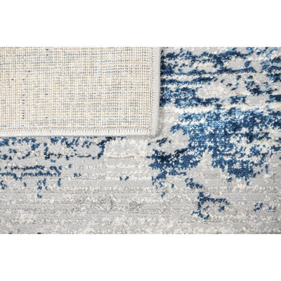 TAPETE LAVIN DENIZ U7018 | Tapete Decorativo para Recepción Hotel Hogar Departamento Sala | GRIS CREMA AZUL | Varias Medidas | Rectangular | Interior - U7018-60 x 90 - LAVIN - NOGAL BEAT - Tapetes