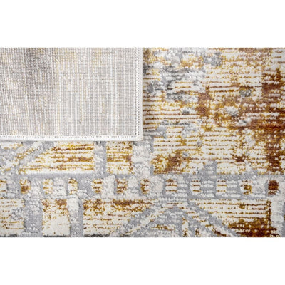 TAPETE LAVIN ELIF U6035 | Tapete Decorativo para Recepción Hotel Hogar Departamento Sala | ORO TAUPE | Varias Medidas | Rectangular | Interior - U6035-60 x 90 - LAVIN - NOGAL BEAT - Tapetes