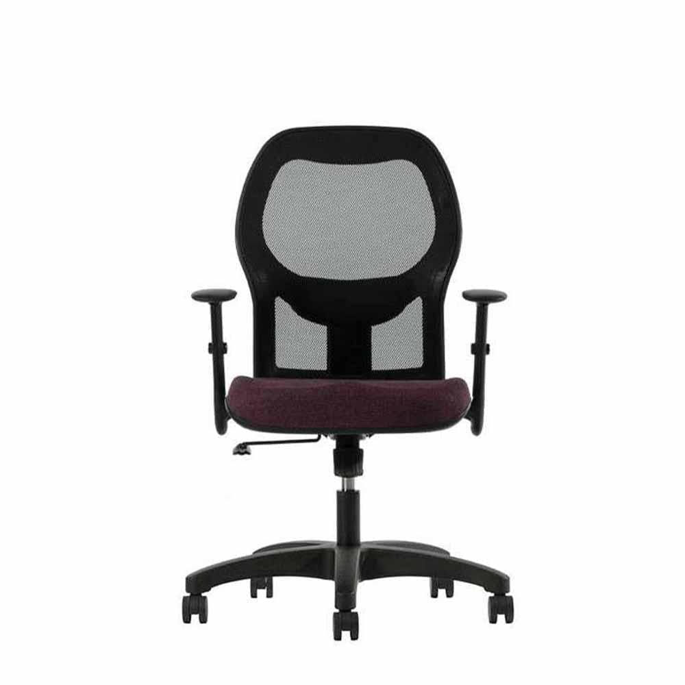 Techno Silla App Respaldo Bajo Poliuretano Inyectado Base Estrella Nylon - APP RESPALDO BAJO-BC - Techno - NOGAL BEAT - Sillas para oficina