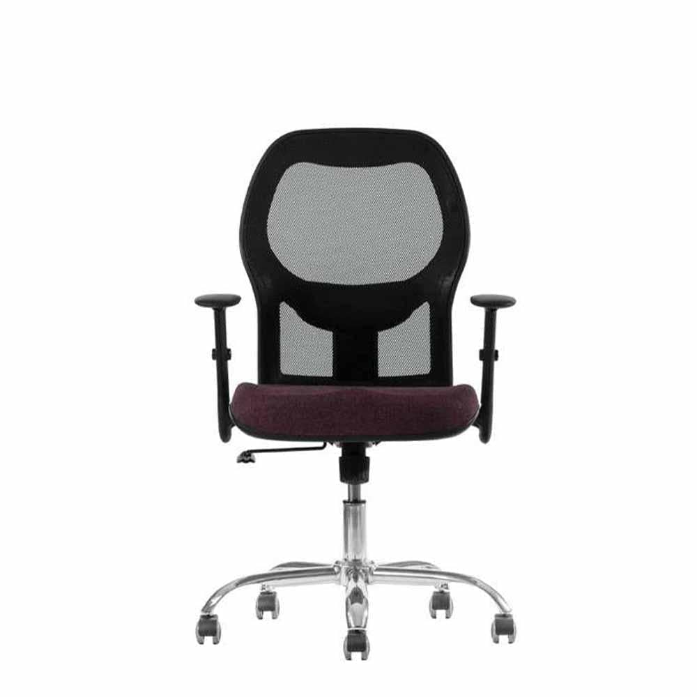 Techno Silla App Respaldo Bajo Poliuretano Inyectado Base Estrella Nylon - APP RESPALDO BAJO-BC - Techno - NOGAL BEAT - Sillas para oficina