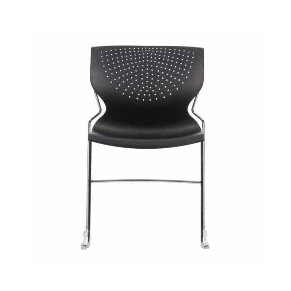 Techno Silla Link Visita Polipropileno Base Trineo Cromado Cold Roll - LINK - Techno - NOGAL BEAT - Sillas